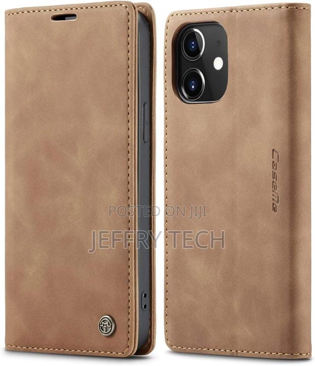 SINIANL Leather Case Compatible With iPhone 12 Pro Max Case - main view