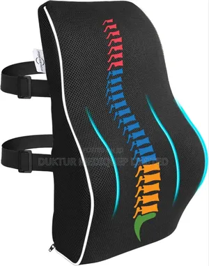 Ergonomic Memory Foam Back Cushion/ Lumber Support Pillow