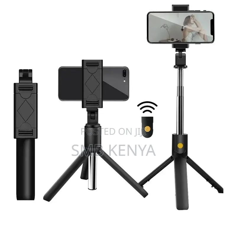 Selfie Stick Integrated Tripod