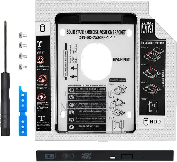 SATA Hard Drive Caddy Enclosures for DELL HP Lenovo Thinkpad - thumbnail 3