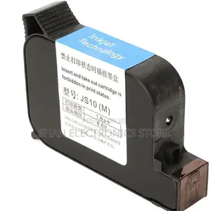 Portable Jet Printer Cartridge Black-Water Based-
