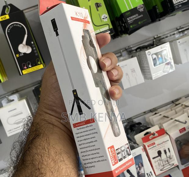 K-10 Selfie Stick Integrated Tripod - thumbnail 2