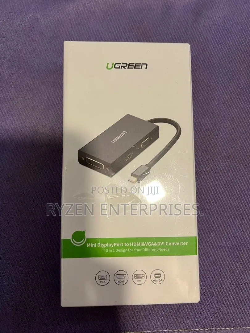 UGREEN Mini Displayport to HDMI/VGA/DVI Converter