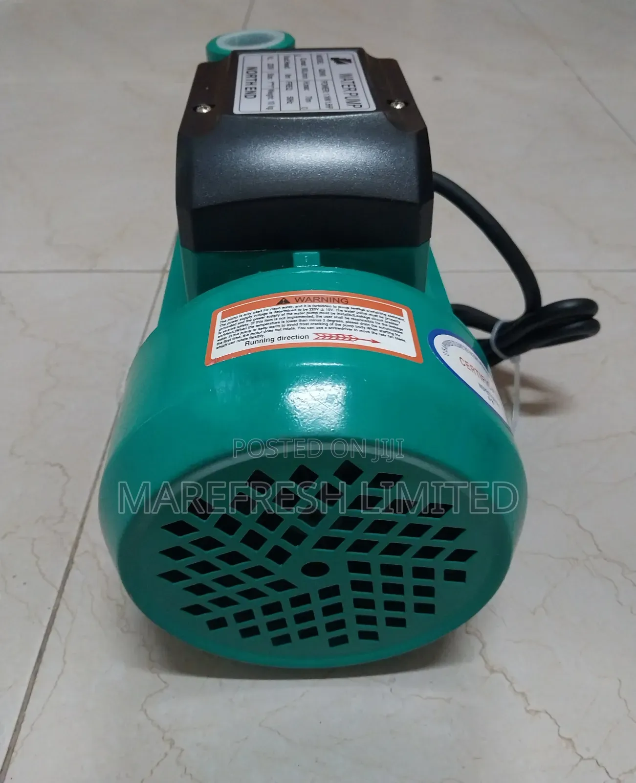 Water Pump QB90 1.1KW 1.5 Hp Water Electric Pump
