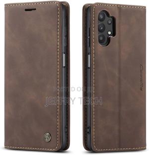 Samsung Galaxy A32 5g/M32 5G, Premium PU Leather Case Vintag - thumbnail 2