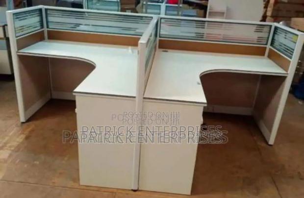 Executive Imported Morden Two Way Lshaped Workstation - main view