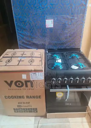 *Great 60*60 Von Full Gas Standing + Electric Oven Cooke