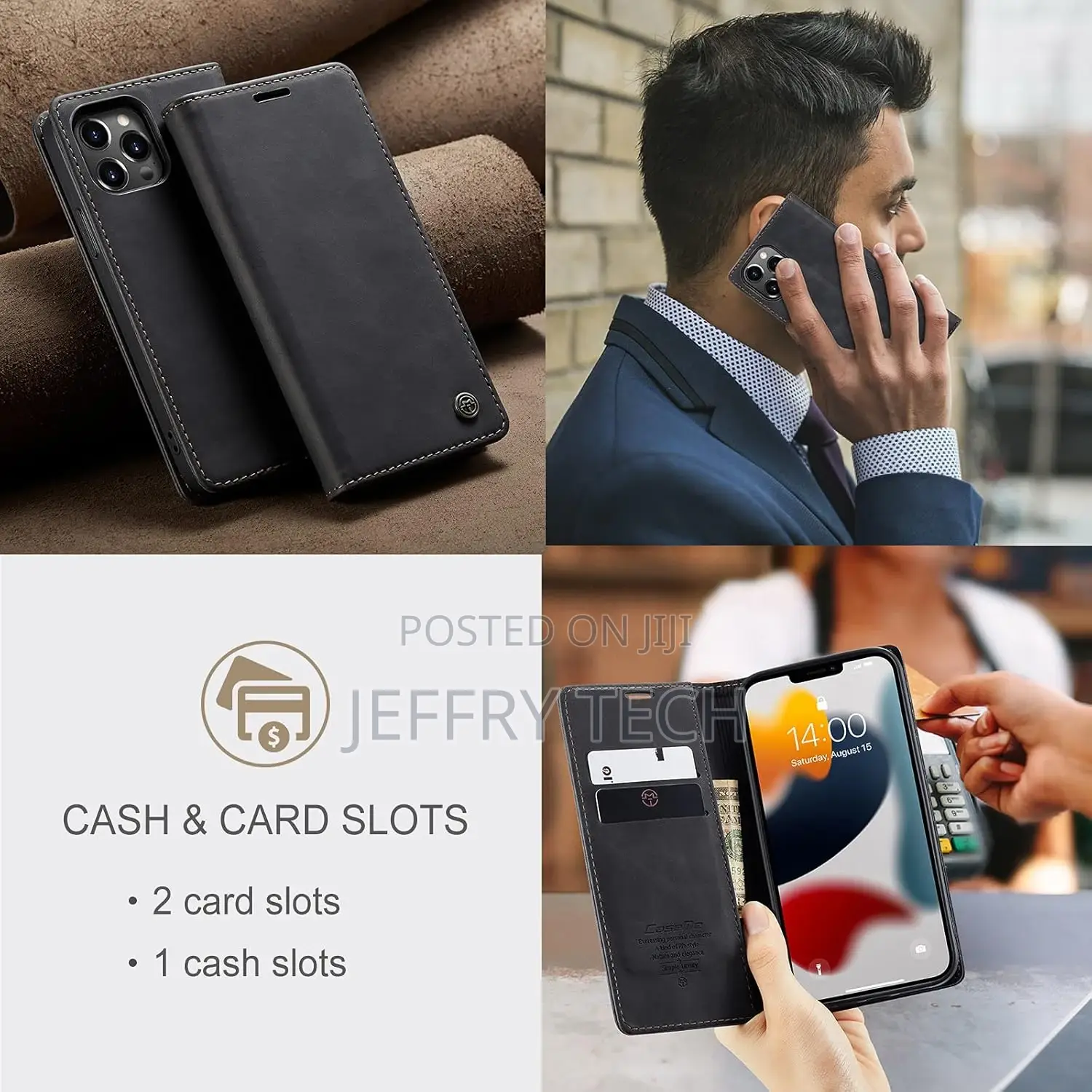 Leather Case for iPhone 13 Case Wallet, iPhone 13 Wallet Cas