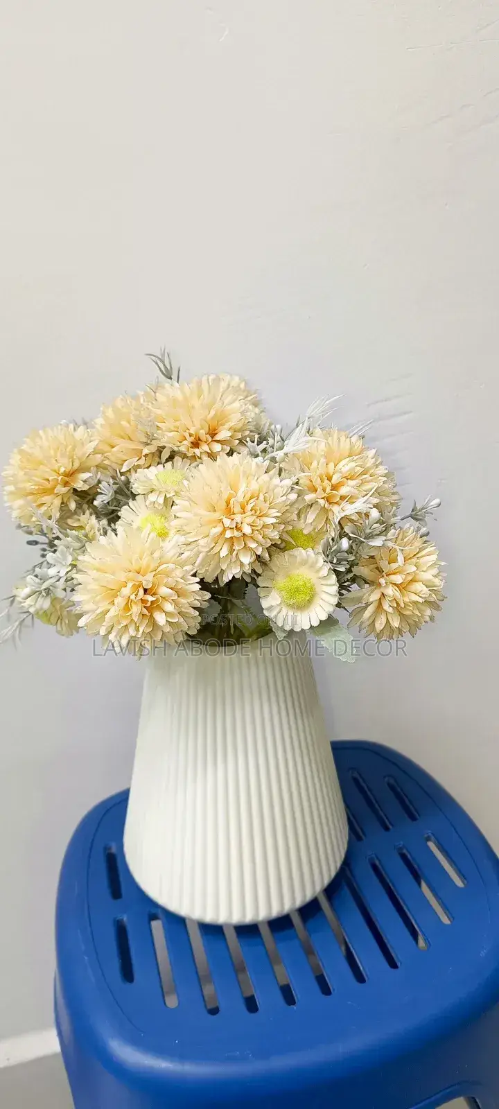Unbreakable White Flower Vase