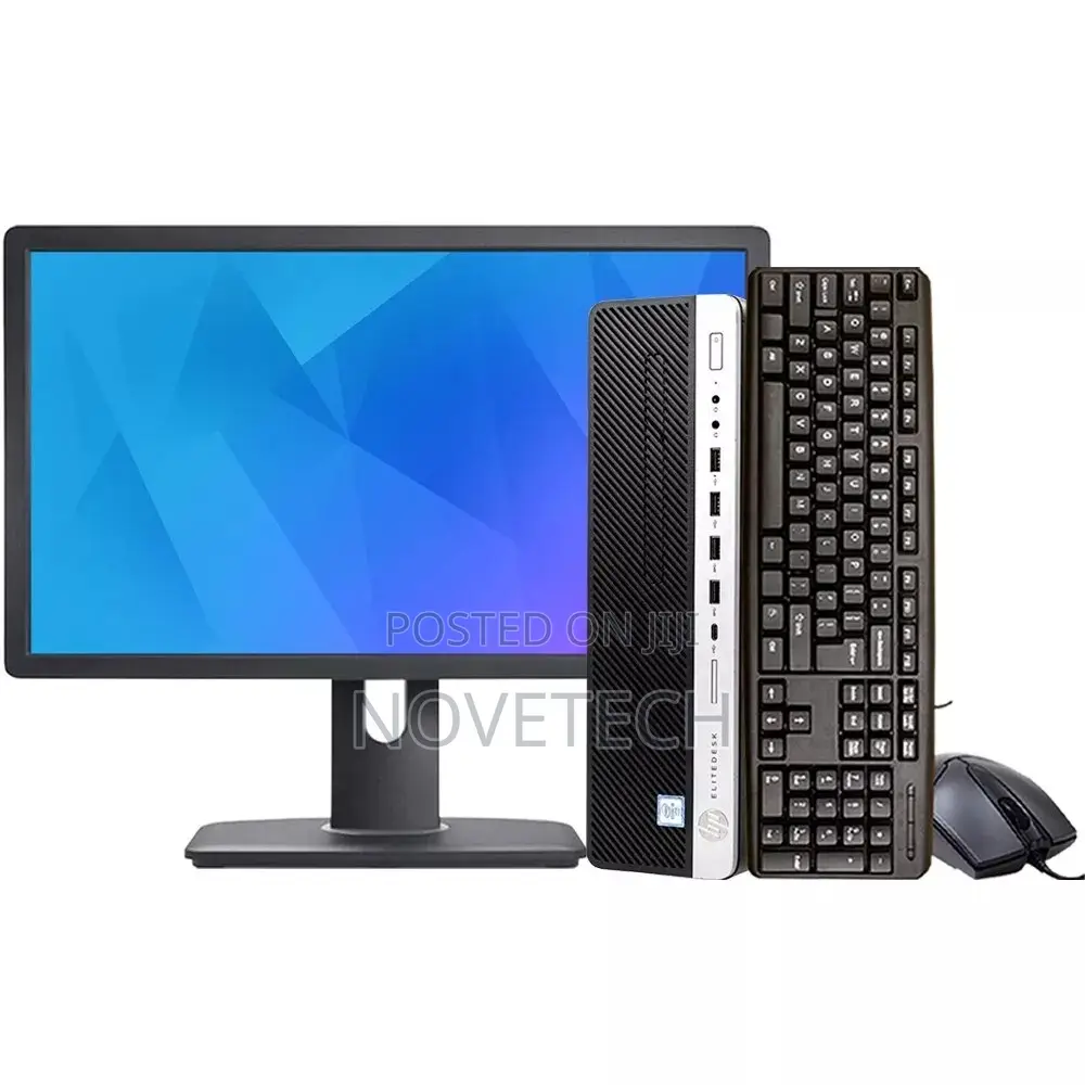 Desktop Computer HP ProDesk 600 G3 8GB Intel Core I3 HDD+SSD 500GB