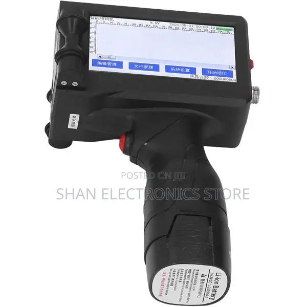 'Inkjet Code Printer' With 4.3 Inch Led Touchscreen Black'
