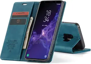 UEEBAI Wallet Case for Samsung Galaxy S9 Plus, Premium PU Le