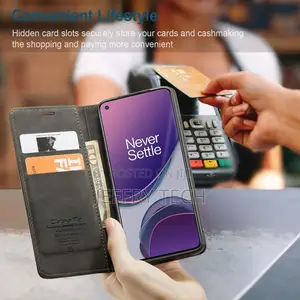Kowauri Case for Oneplus 8T,Leather Wallet Case Classic Desi