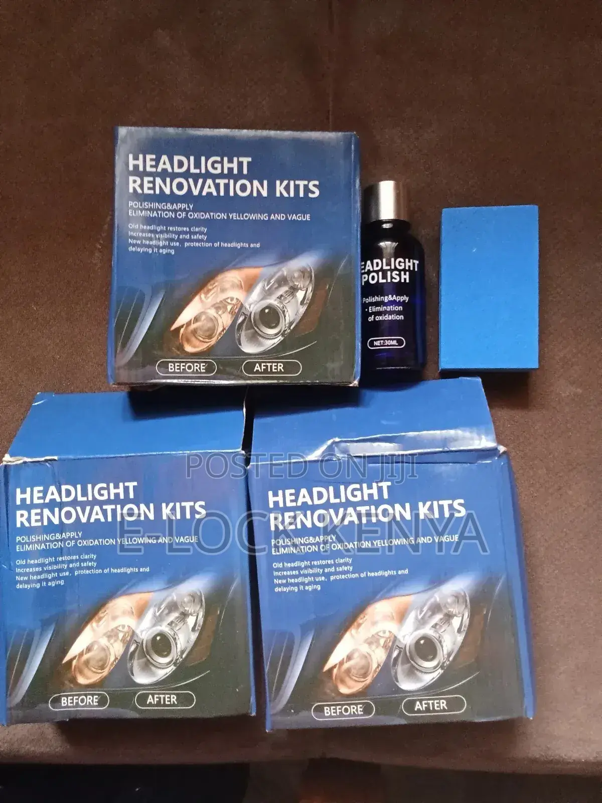 Effective Headlight Renovation Kit