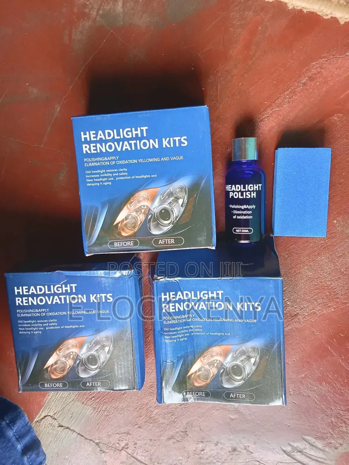 Efficient Car Headlights Restoration Kit
