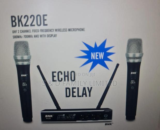 BNK Bk220e Wireless Microphone System