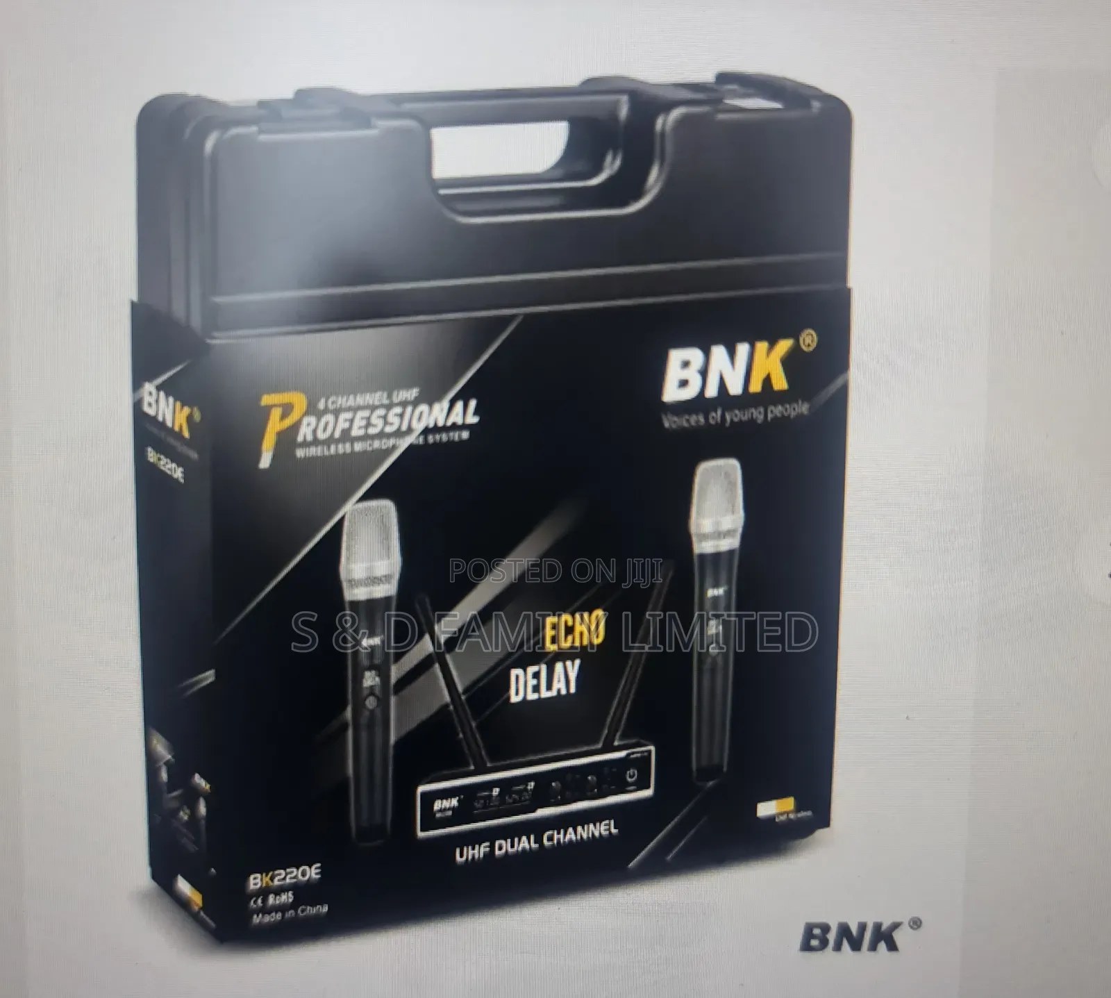 BNK Bk220e Wireless Microphone System