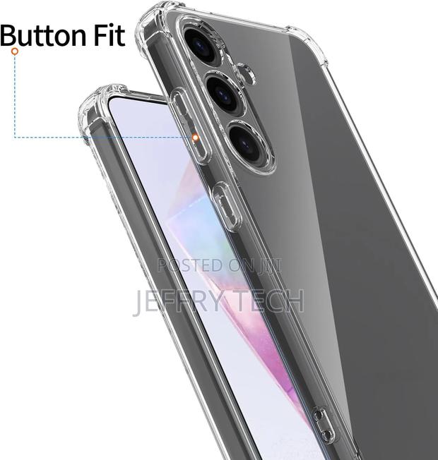 Samsung Galaxy A35 Case, Soft TPU Shock Absorption Flexible - thumbnail 2