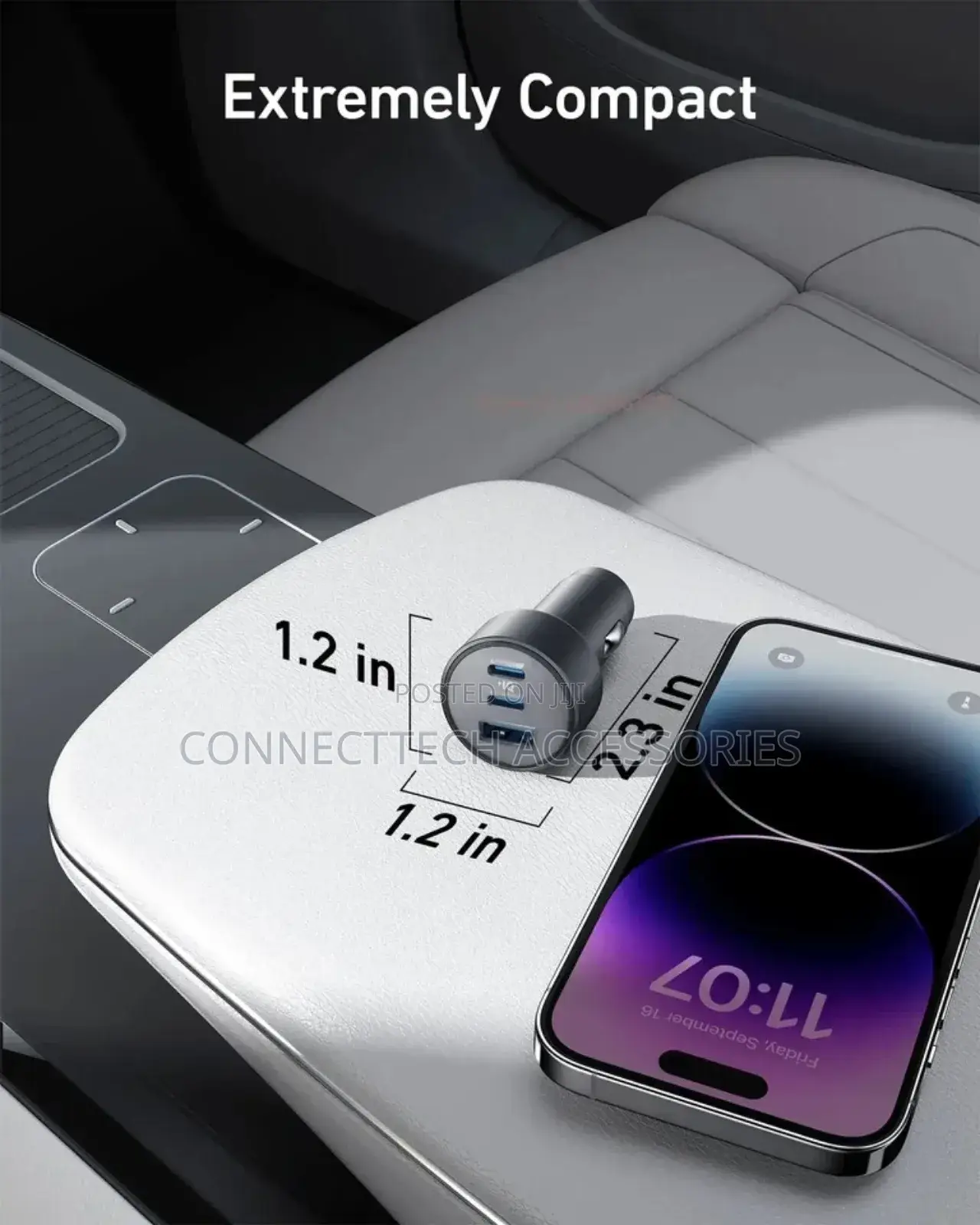 Anker 67W Powerful Triple-Port Car Charger