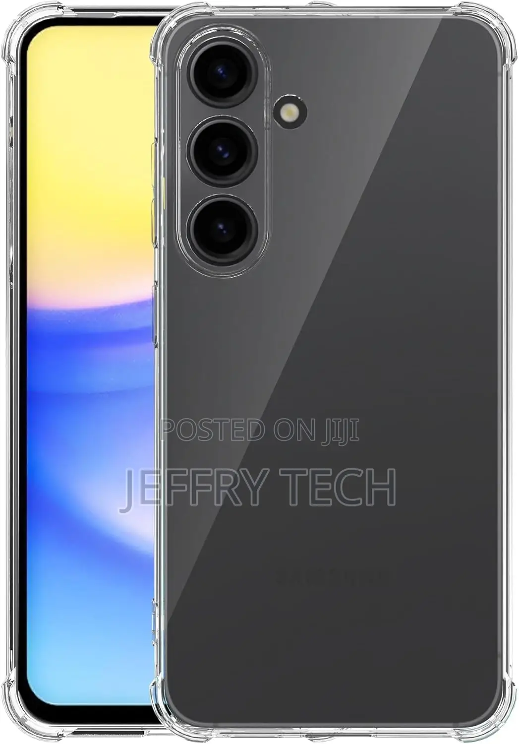 Samsung Galaxy A15 Case, Soft TPU Shock Absorption Flexible