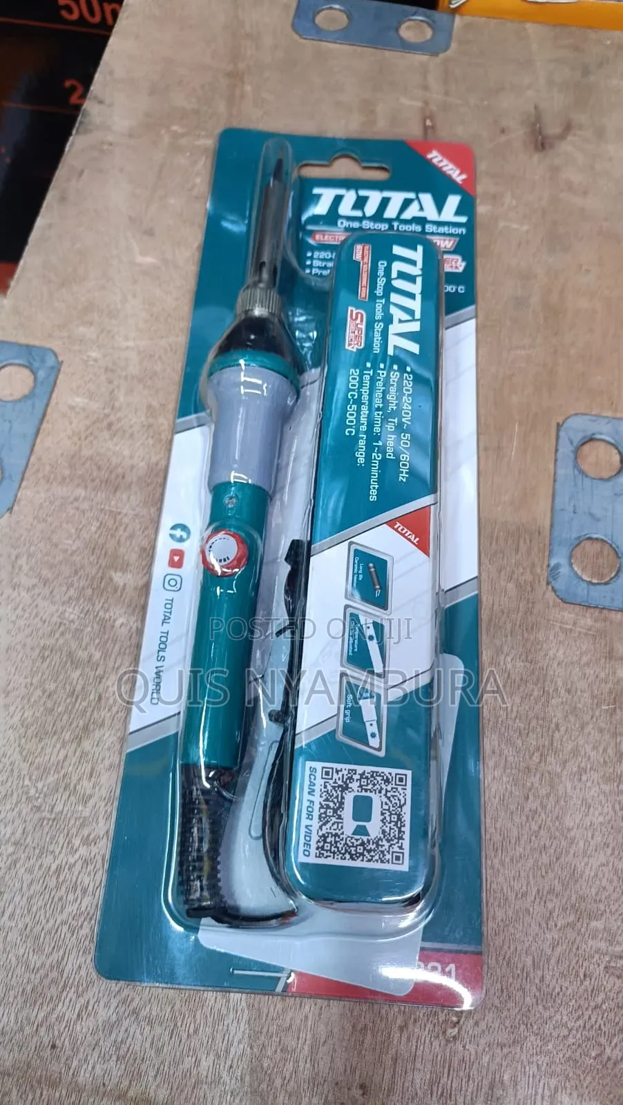 Electric Soldiering Iron 60w Total