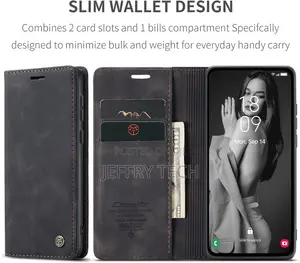 Kowauri for Samsung Galaxy A55 Case,Leather Wallet Case Clas