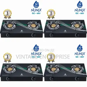 Nunix Glasstop 2 Burner Cooker