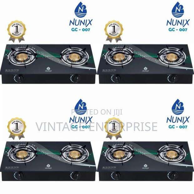 Nunix Glasstop 2 Burner Cooker