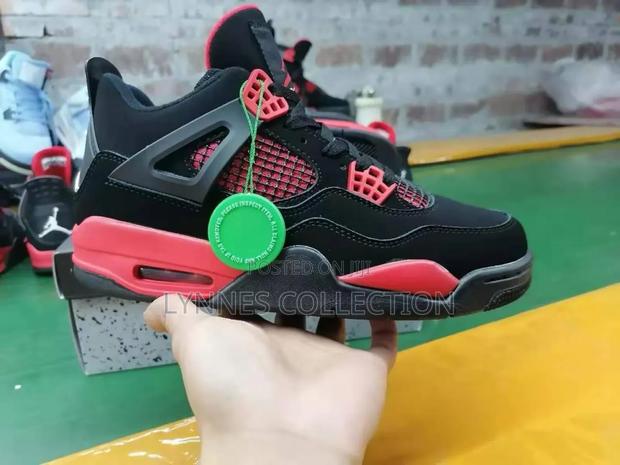 Thunder Red Jordan 4, J4 - main view