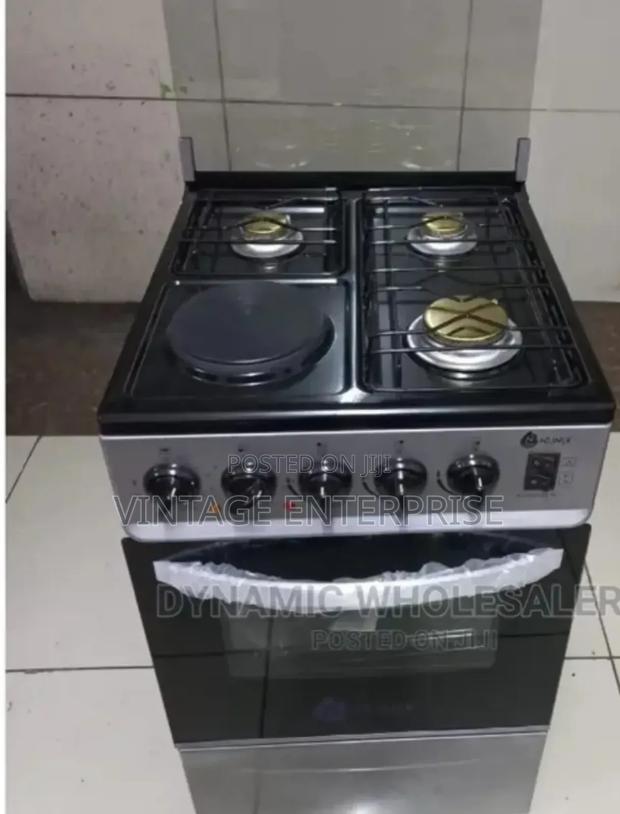 Free Standing 3 Gas Burner +1 Electric Cooker With Oven