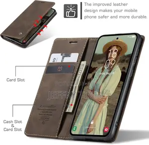 Caseme For Samsung Galaxy A35 5G Wallet Case,Soft PU Leather