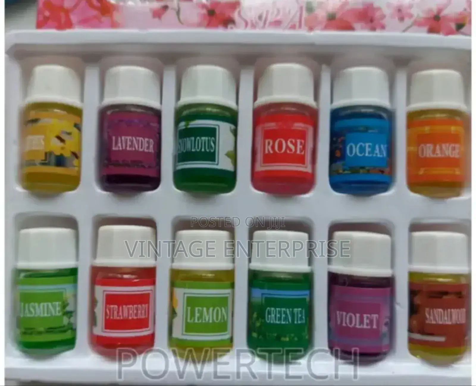 12pcs Diffusers/ Essential Oils