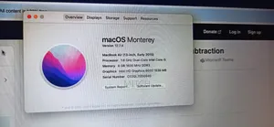 Laptop Apple MacBook Air 4GB Intel Core I5 SSD 128GB