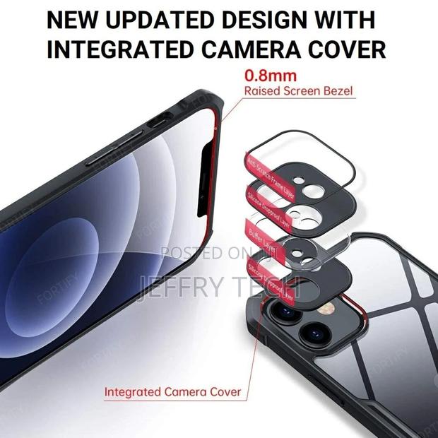 MACSAK Xundd Back Cover Case for iPhone 12 (Armor|PC and TPU - thumbnail 3