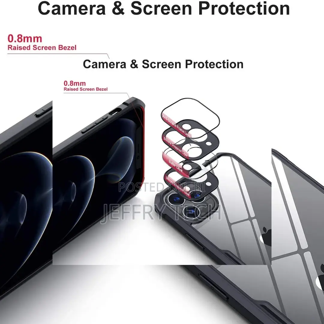 MACSAK Xundd Back Cover Case for iPhone 12 Pro (Armor|PC And