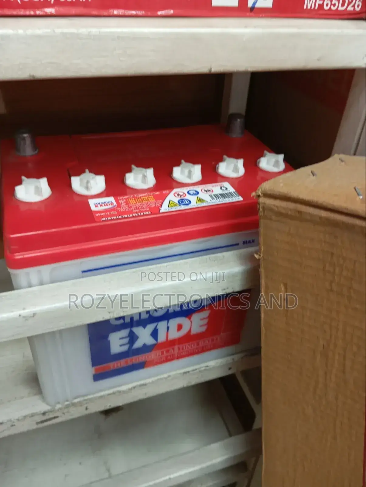 N70ah Chloride Acid Battery