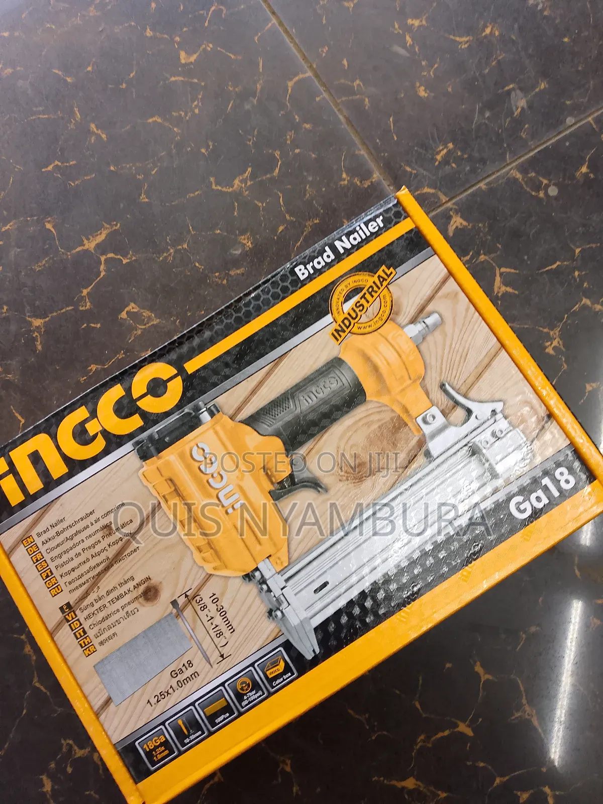 Ingco Brad Nailer, Nailer Gun