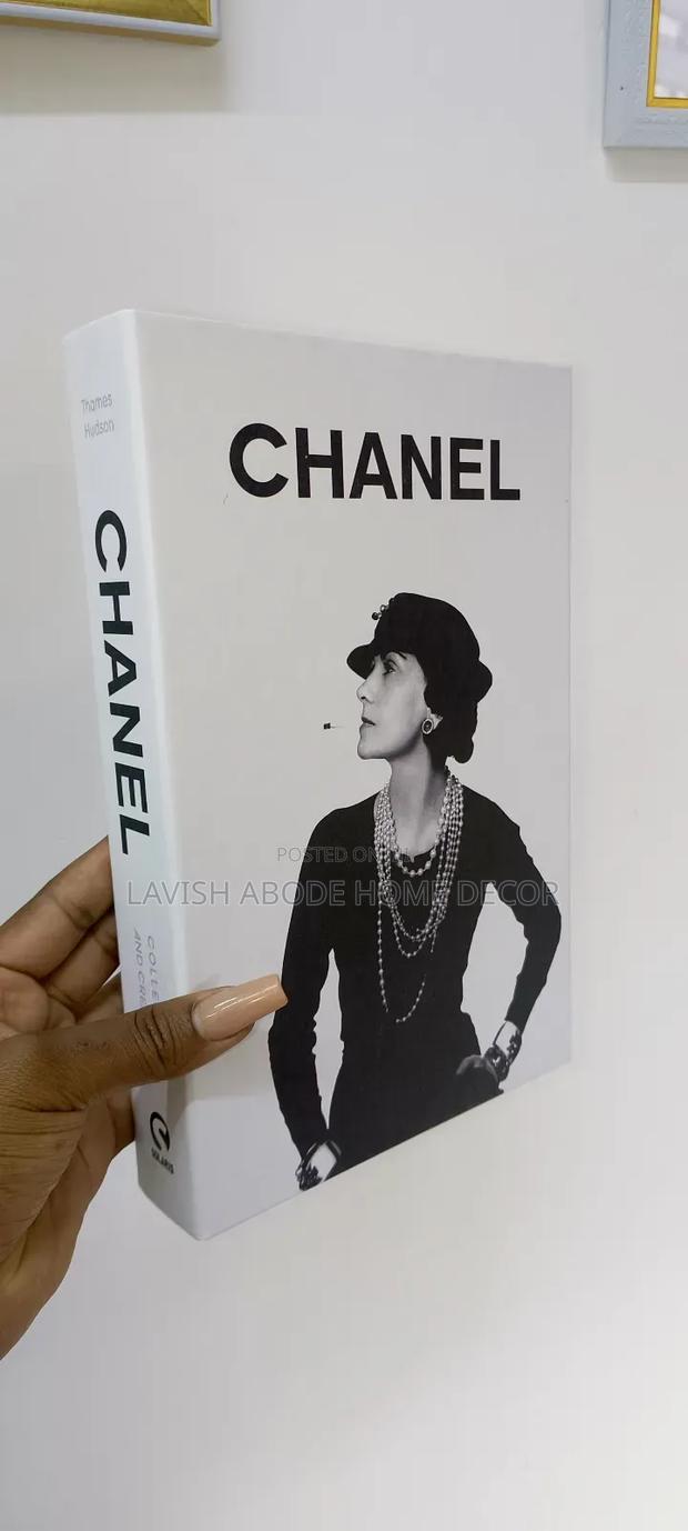 Decorative Dummy Decor Book Chanel