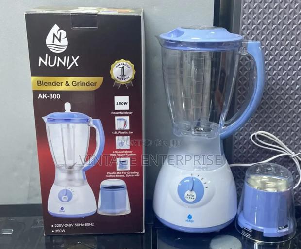 Nunix AK-300 350W 2 in 1 Blender for Blenders, Grinder.