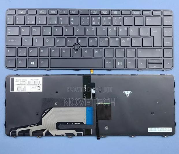 Laptop Backlit Keyboard HP Probook 640 G2 430 G4 440 G4