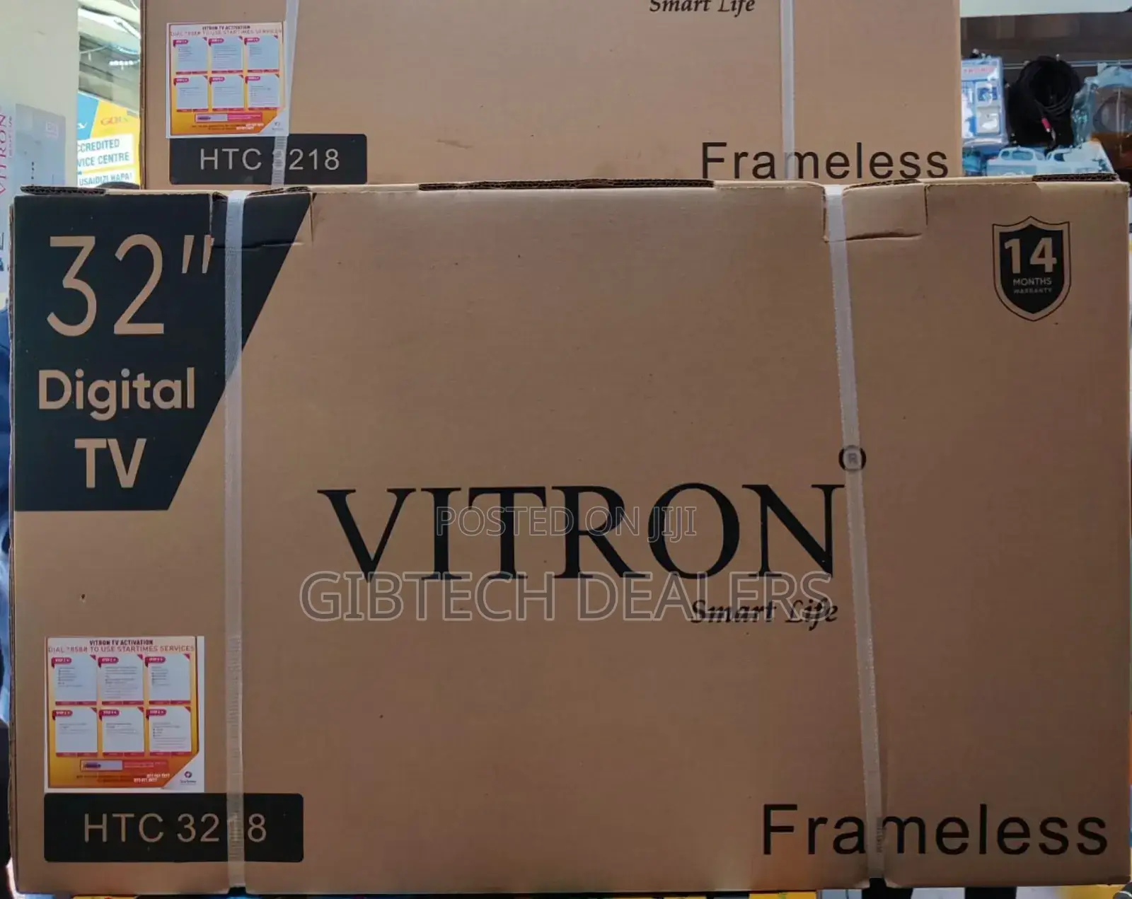 Vitron 32 Inches Digital Tv With Inbuilt Decoder