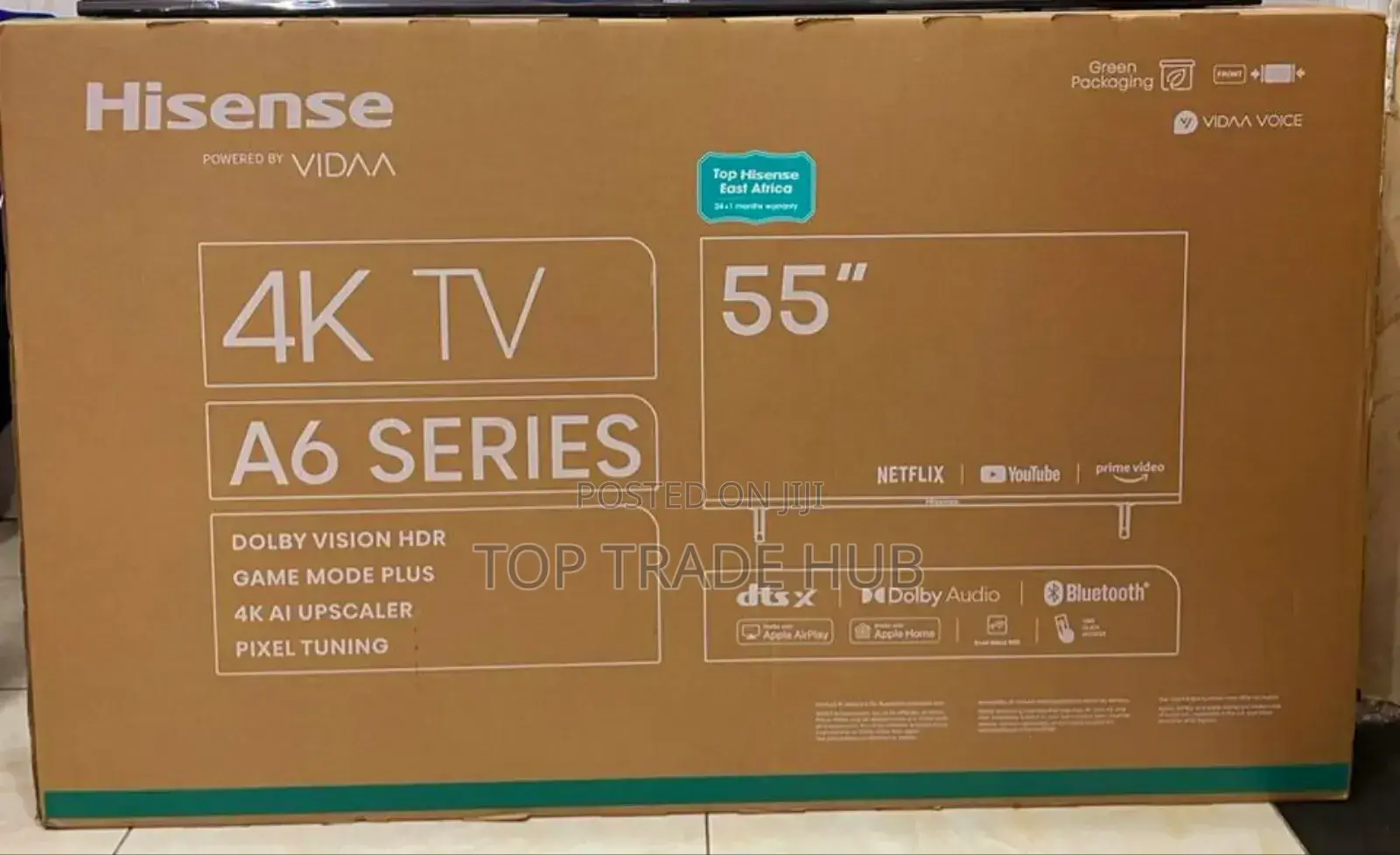 Hisense A6h 55 Inch Powered By Vidaa