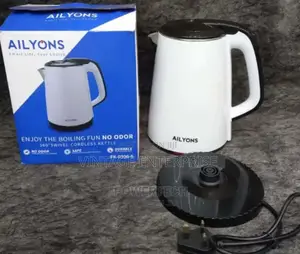 Electric Kettle ,White Alyons- 2.2litres
