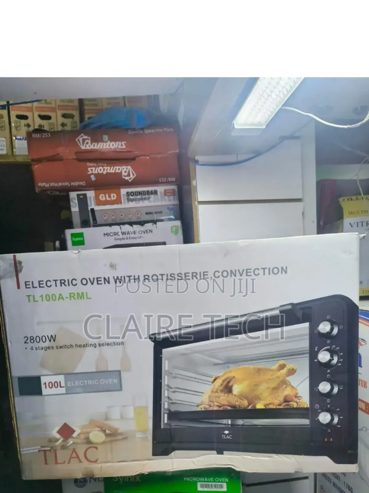 TLAC 100 Litres Electric Oven