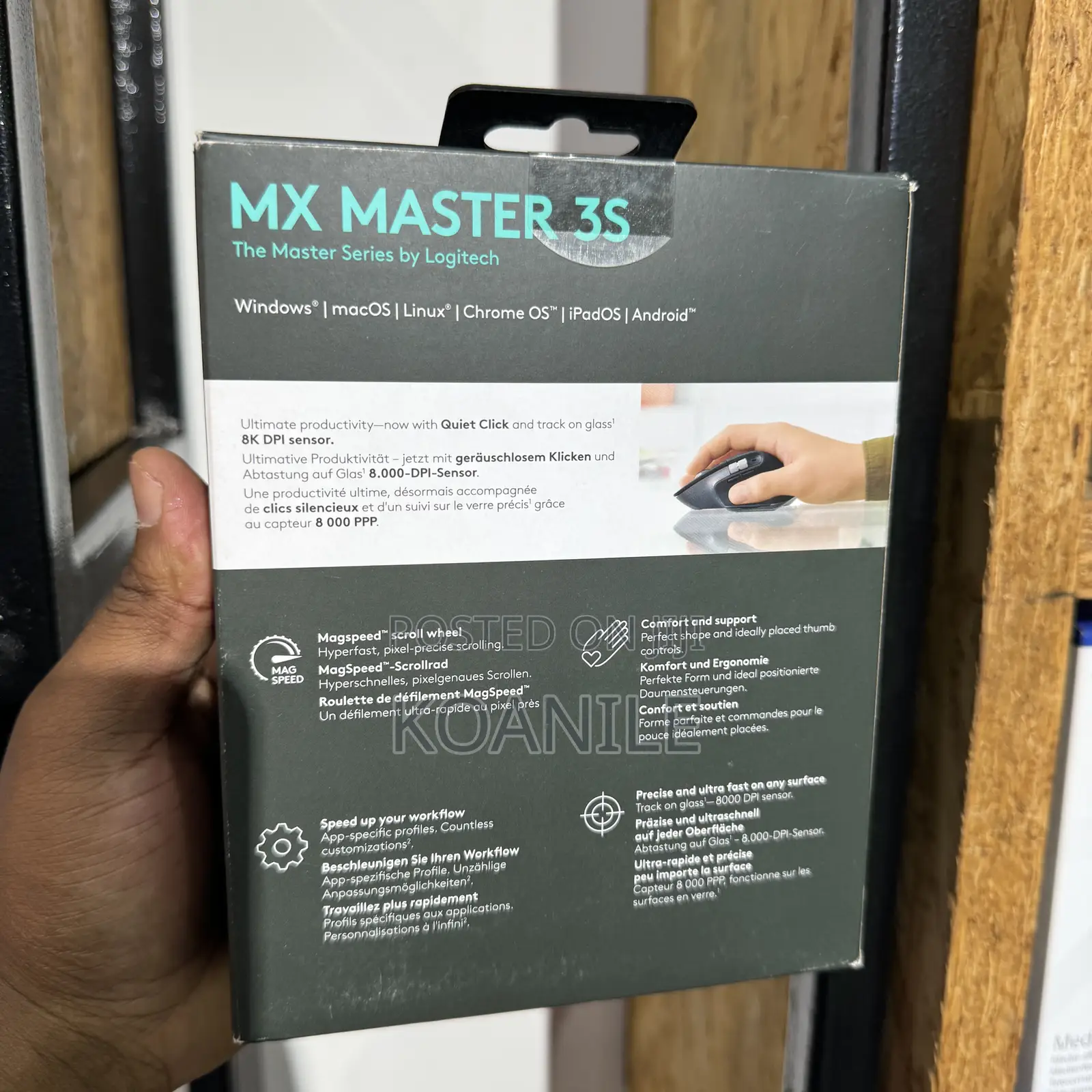Logitech MX Master 3s Mouse