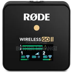 Original RODE Wireless GO II Compact Wireless Microphone