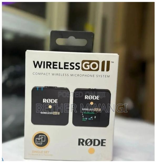 Original RODE Wireless GO II Compact Wireless Microphone