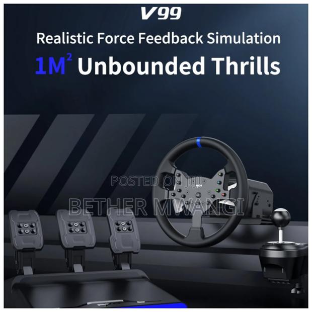 PXN-V99 Steering Wheel in Kenya - thumbnail 2