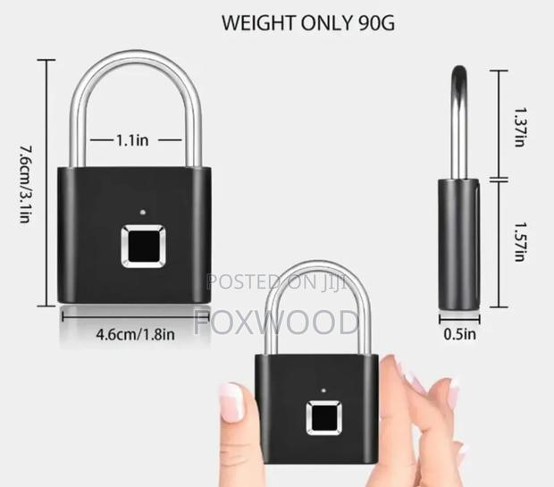 Smart Fingerprint Padlock - thumbnail 6