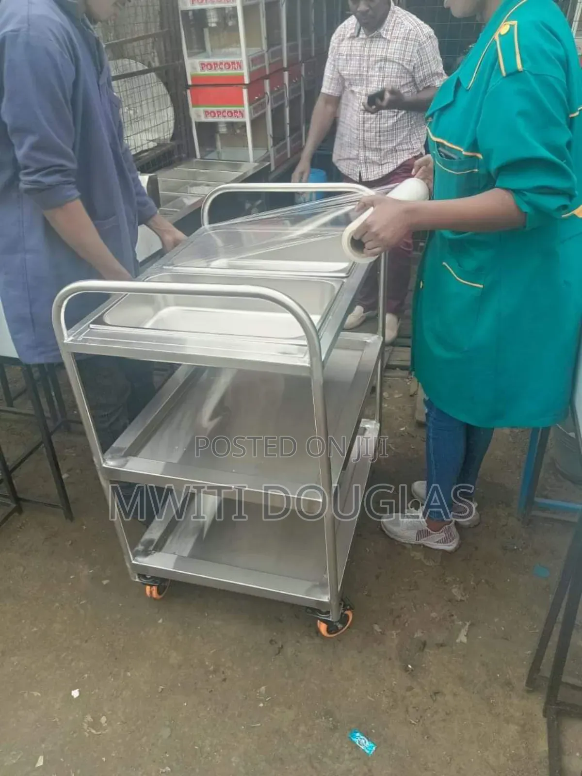 Hospital 3tier Trolley